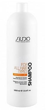Kapous Studio Шампунь для всех типов волос с пшеничными протеинами, 1 л