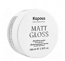Kapous Professional Styling Моделирующая паста для волос сильной фиксации MATT GLOSS 100 мл