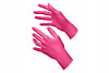 Перчатки нитрил. L (100 шт.) розовые KLEVER