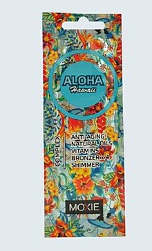 MOXIE Aloha Hawaii Лосьон с мерцающим эффектом и 4х кратным бронзатором 15 мл
