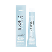 Kapous Professional Blond Bar 002 Черничное безе, крем-краска для волос с экстрактом жемчуга, 100 мл