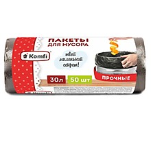 пакет для мусора 30 л (50 шт)